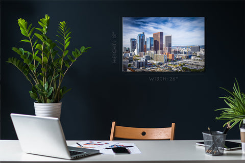 Canvas Print -  Los Angeles Skyline, California #E0339