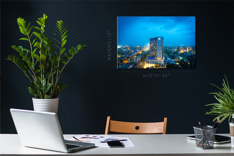 Canvas Print - Victoria Island ، Lagos ، Nigeria #E0365