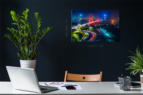 Canvas Print - Shenzhen Cityscape ، China #E0383