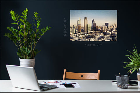 Canvas Print - London City Skyline #E0261