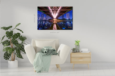 Canvas Print -  Central Park Bridge In Incheon, South Korea #E0443