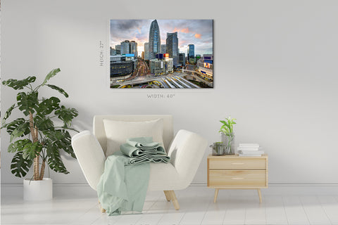 Canvas Print - Shinjuku Ward Skyline ، طوكيو ، اليابان #E0486