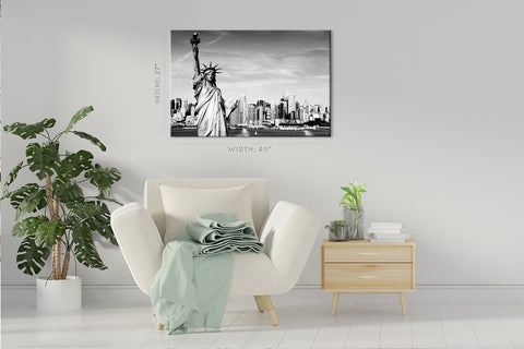 Canvas Print -  Statue Of Liberty, New York #E0402