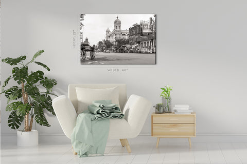 Canvas Print -  Kolkata Street View, West Bengal, India #E0285