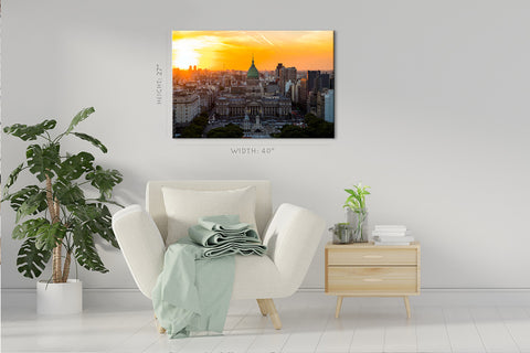 Canvas Print -  National Congress Building of Buenos Aires #E0263