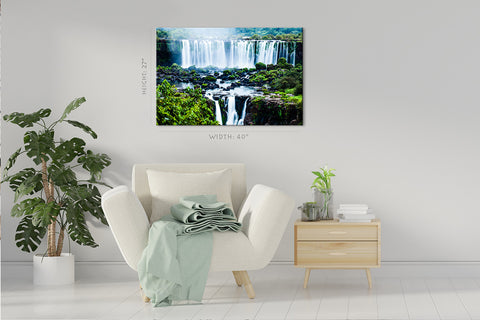 Impression sur toile - Cascade d'Iguassu, Amérique du Sud #E0563