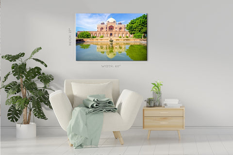 Canvas Print -  Facade View Of Humayun's Tomb, Delhi, India #E0456