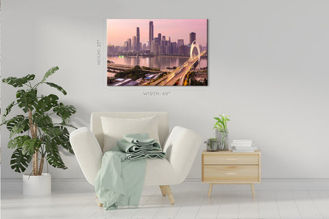 Canvas Print -  Guangzhou Cityscape, China #E0438