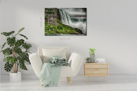 Impression sur toile - Cascade du Niagara, Canada #E0572