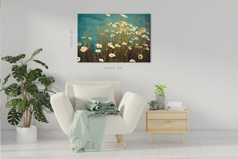 Canvas Print -  Daises Flowers #E0855