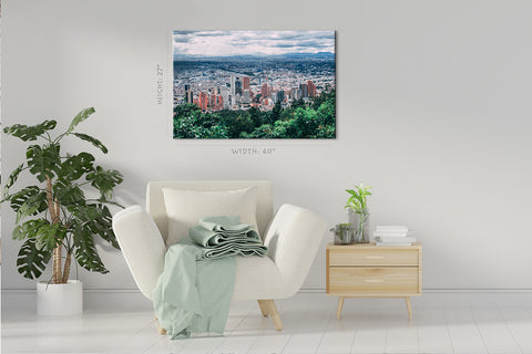 Canvas Print -Bogota Cityscape＃e0204
