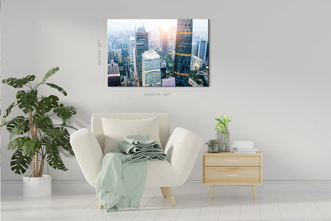 Canvas Print -  Guangzhou Cityscape, China #E0433