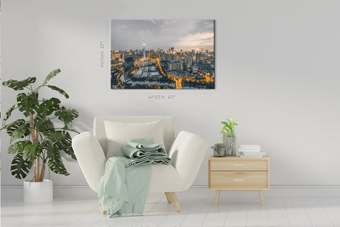 Canvas Print -Cheng Reading Ti لتهدئة برج #E0327