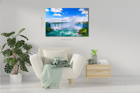 Canvas Print - Niagara Waterfall في يوم مشمس ، كندا #E0583