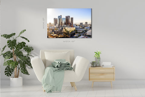 Canvas Print -  Los Angeles Skyline, California #E0348