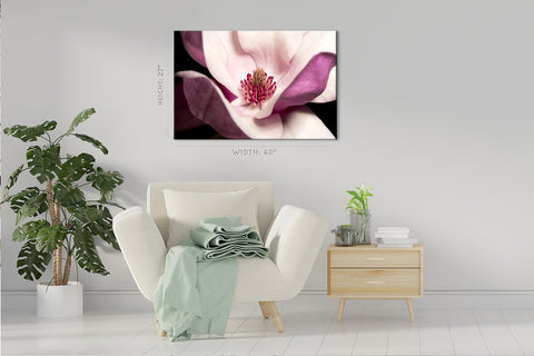 Impression sur toile - Magnolia rose clair #E0693