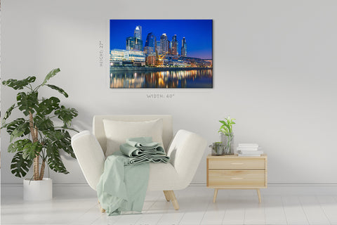 Impression sur toile - Puerto Madero Waterfront à Buenos Aires #E0258