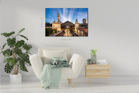 Canvas Print -  Luz Train Station, San Paulo, Brazil #E0378