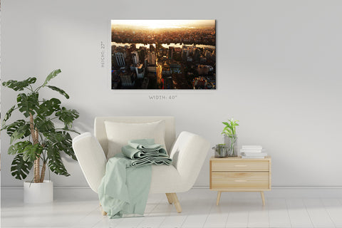 Canvas Print -  Beautiful Aerial View Of Dhaka, Bangladesh #E0343