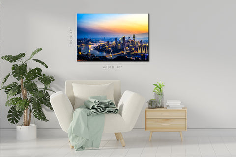 Canvas Print - Chongqing Skyline ، China #E0311