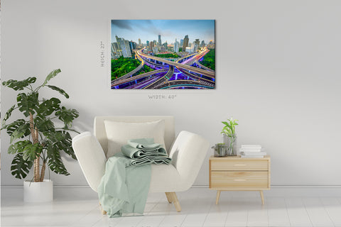 Canvas Print - Shanghai Skyline ، China #E0473