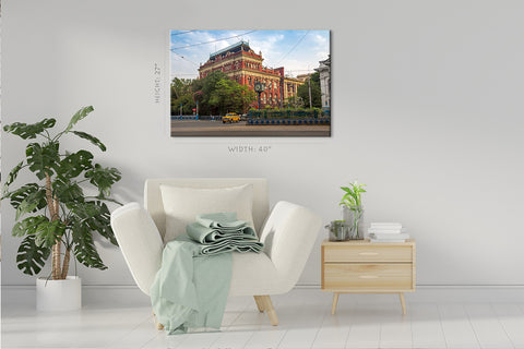 Canvas Print - Building's Building ، Kolkata Cityscape ، India. #E0288