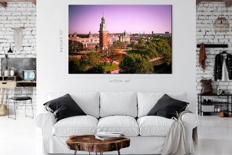 Canvas Print - Fasade af en bygning, Buenos Aires Citycape #E0256