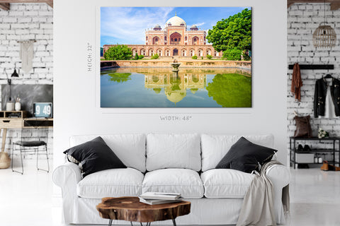 Canvas Print -  Facade View Of Humayun's Tomb, Delhi, India #E0456