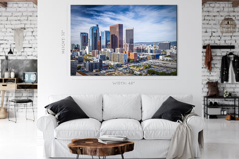 Canvas Print -  Los Angeles Skyline, California #E0339