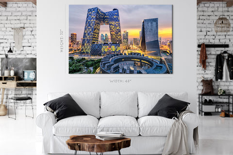 Canvas Print -  Beijing Cityscapes, China #E0430