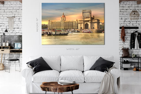 Canvas Print - Gateway of India ، Mumbai #E0412