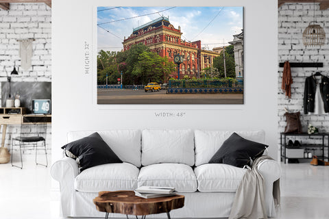 Canvas Print -  Writer's Building, Kolkata Cityscape, India. #E0288