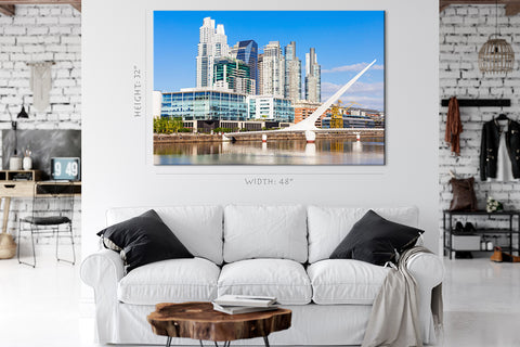 Canvas Print - Puerto Madero District van Buenos Aires #E0259