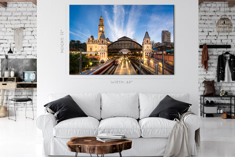 Canvas Print -  Luz Train Station, San Paulo, Brazil #E0378