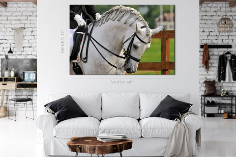 Impression sur toile - Cheval andalou Pura Raza Espanola #E0901