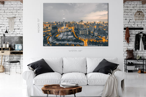 Impression sur toile - Chengdu Jinxiu Tour Tianfu #E0327