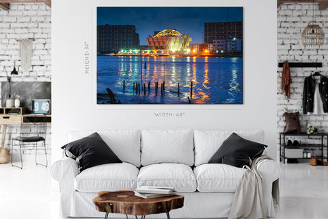 Canvas Print -  Nigeria Skyline at Dawn, Lagos #E0368