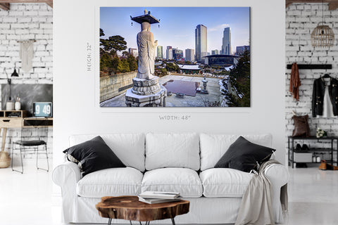 Canvas Print -  Bongeunsa Temple, Seoul, South Korea #E0447