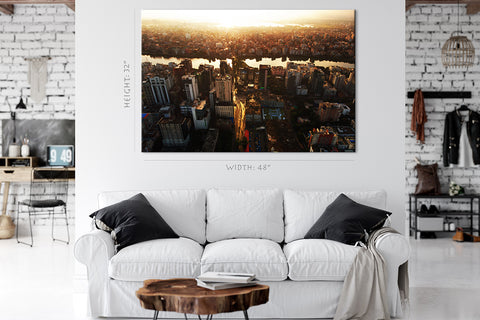 Canvas Print -  Beautiful Aerial View Of Dhaka, Bangladesh #E0343