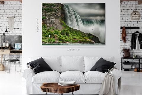 Impression sur toile - Cascade du Niagara, Canada #E0572