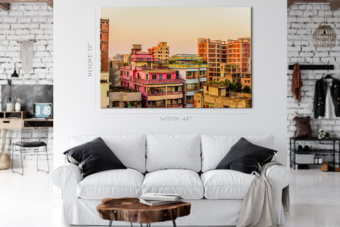 Canvas Print -  Dhaka Cityscape, Bangladesh #E0338