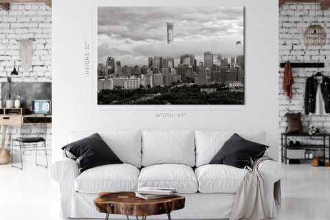 Canvas Print -  Beijing Skyline, China #E0431