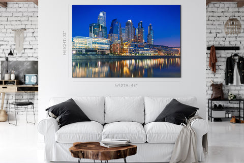 Impression sur toile - Puerto Madero Waterfront à Buenos Aires #E0258