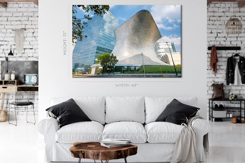 Canvas Print -  Soumaya Museum, Mexico #E0372