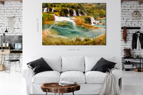 Canvas Print -  Ban Gioc Waterfall, Vietnam #E0507