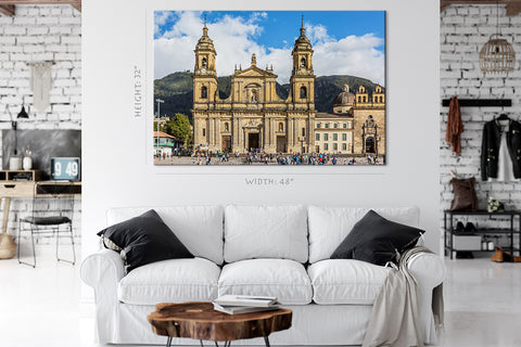 Canvas Print -Bolivar Plaza Bogota Cityscape＃E0213