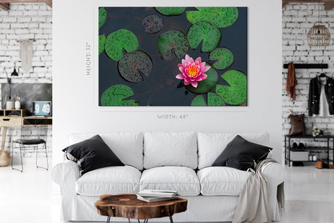 Impression sur toile - Fleur de Lotus #E0840