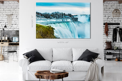 Canvas Print -  Panorama Of Niagara Waterfall, Canada #E0578