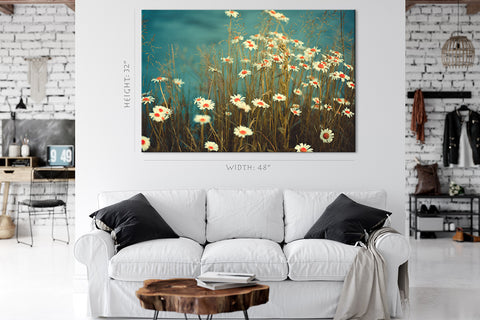 Canvas Print -  Daises Flowers #E0855