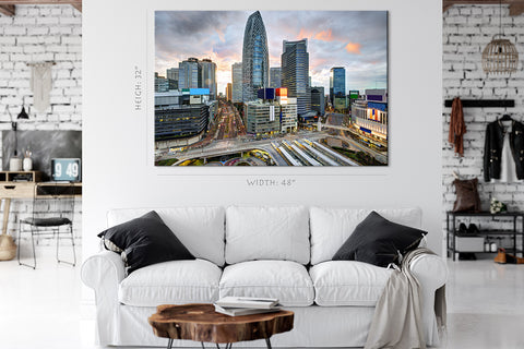 Canvas Print -  Shinjuku Ward Skyline, Tokyo, Japan #E0486